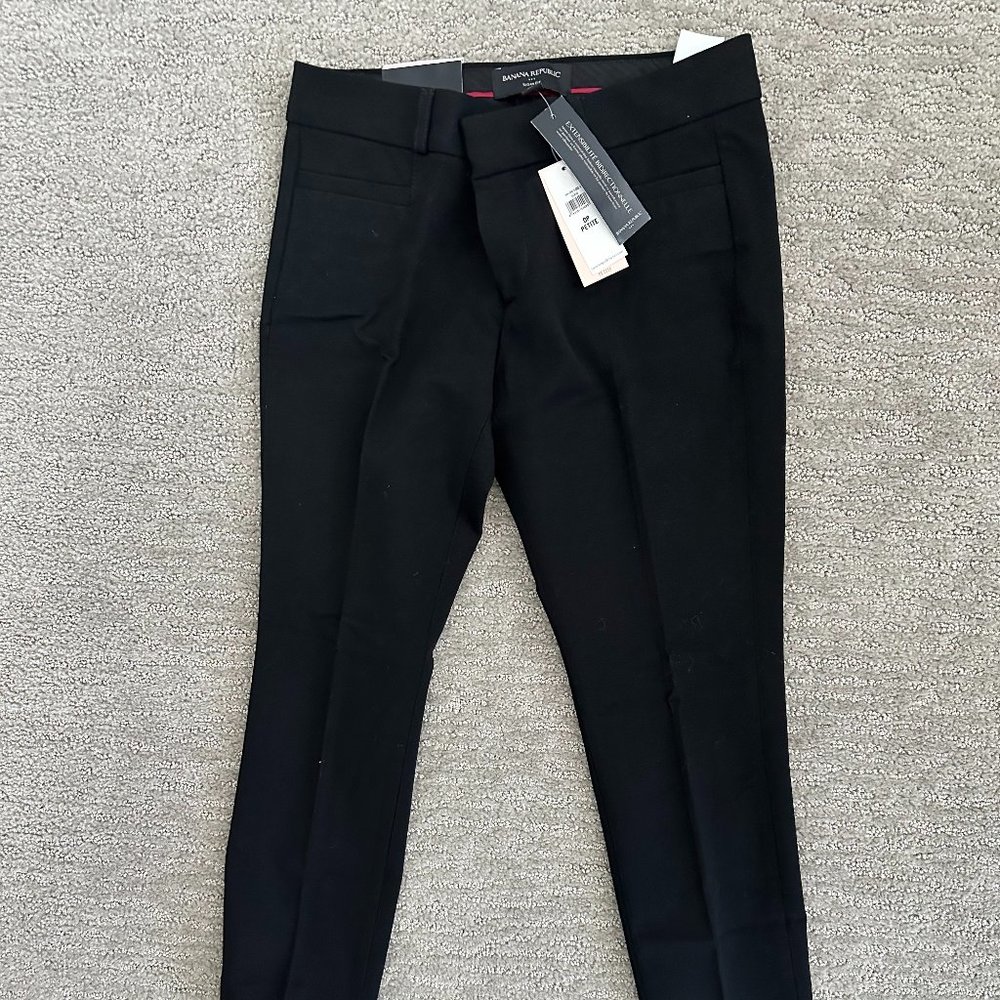 Banana Republic Sloan Pant - Black 0 Petite